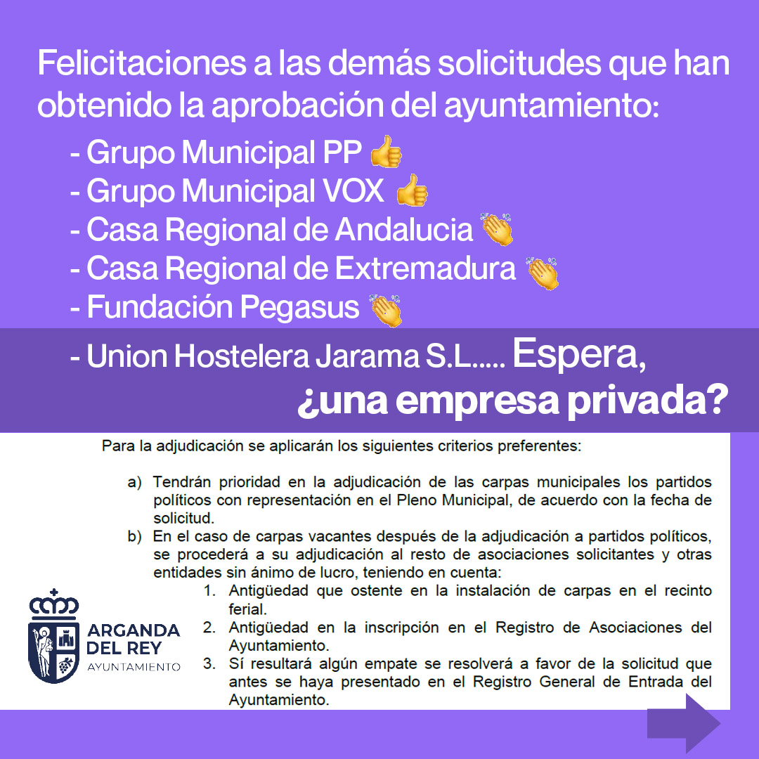 podemos publicacion no hay caseta 3