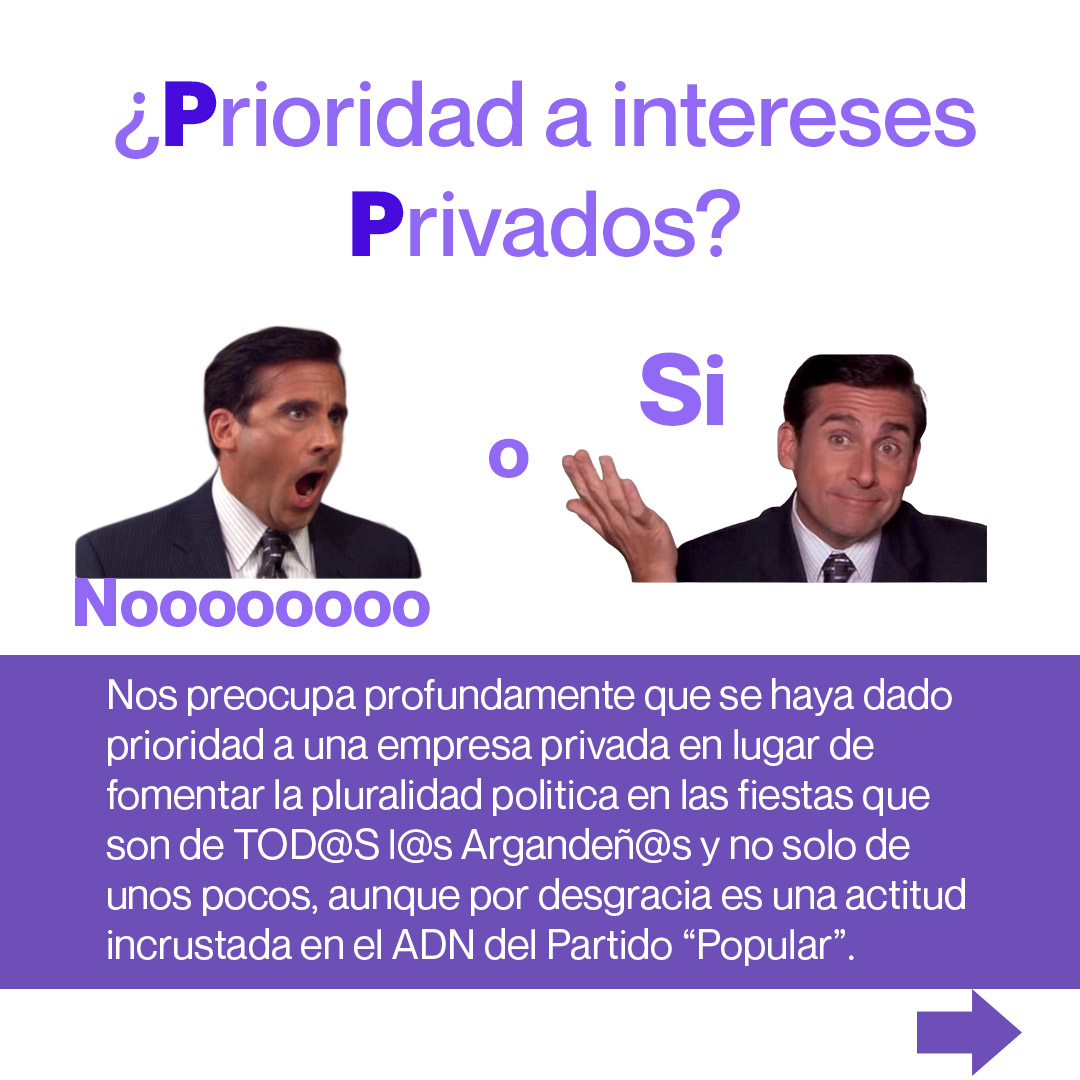 podemos publicacion no hay caseta 4